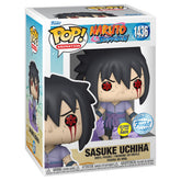 Funko Pop! Animation: Naruto Shippuden - Sasuke Uchiha Half Susano (Amaterasu) Special Edition Multicolor Glow Exclusive #1436 - Glows in The Dark
